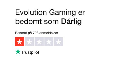 Anmeldelser af Evolution Gaming .